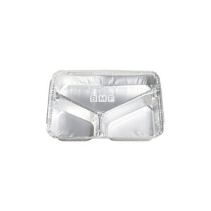 BARQUETTE ALUMINIUM 2 COMPARTIMENTS 500P