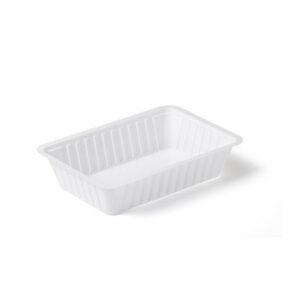 BARQUETTE ALUMINIUM 2 COMPARTIMENTS 500P