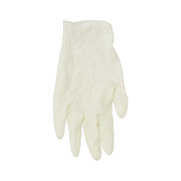 GANTS LATEX BLANC - LARGE