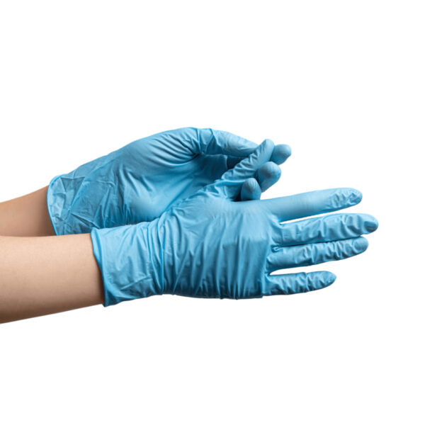 GANTS NITRILE BLEU - LARGE