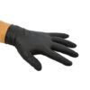 GANTS VINYLE NOIR HEARTMED - LARGE