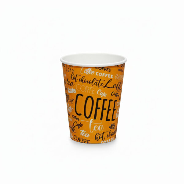 GOBELET À CAFÉ 8oz AVEC COUVERCLE NOIR 52
