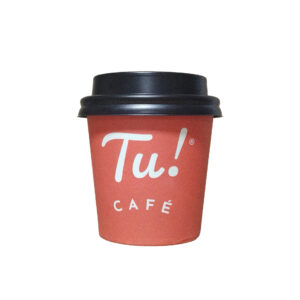 BMF Market - goblet 4oz tu avec couvercle noire tempaks