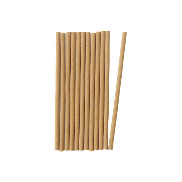 PAILLE CARTONNÉE KRAFT LONGUE 230mm - 8mm