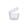 POT À SAUCE 4oz TRANS AVEC CV ATTACHÉ