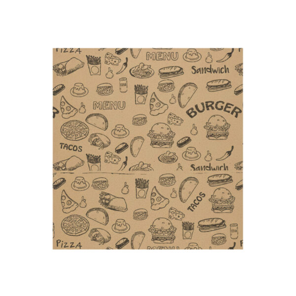 PAPIER DE SANDWICH KRAFT 4KG - 2ÈME CHOIX