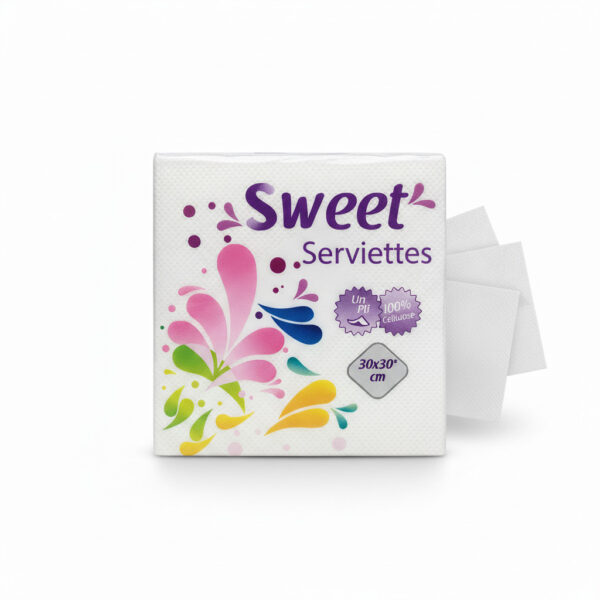 PAPIER SERVIETTE 30cm X 30cm  SWEET